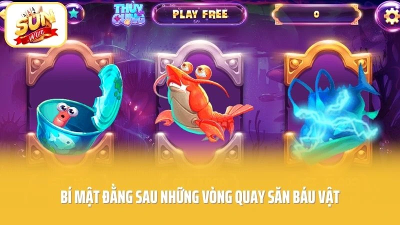 Thủy Cung SUNWIN - Đại Dương Rực Rỡ Kho Thưởng Hấp Dẫn 2 Bí mật đằng sau những vòng quay săn báu vật