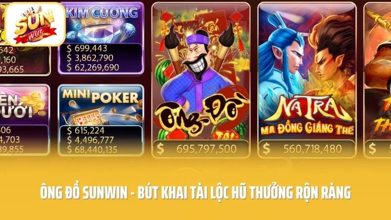 Ông Đồ SUNWIN - Bút Khai Tài Lộc Hũ Thưởng Rộn Ràng
