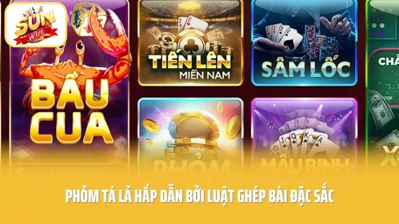 Cách Chơi Phỏm - Bí Mật Sau Những Lá Bài Tá Lả 1 Phỏm Tá Lả hấp dẫn bởi luật ghép bài đặc sắc